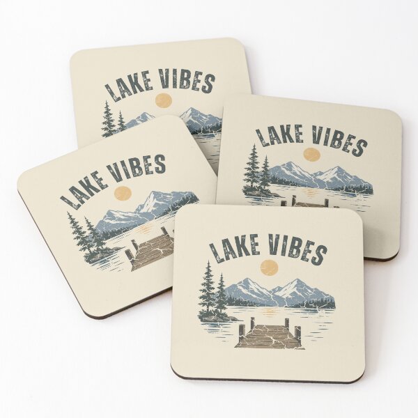 Item preview, Lake Vibes Retro Grunge Family Vacation Matching Vintage Outdoor Gift  designed and sold by Artycom.