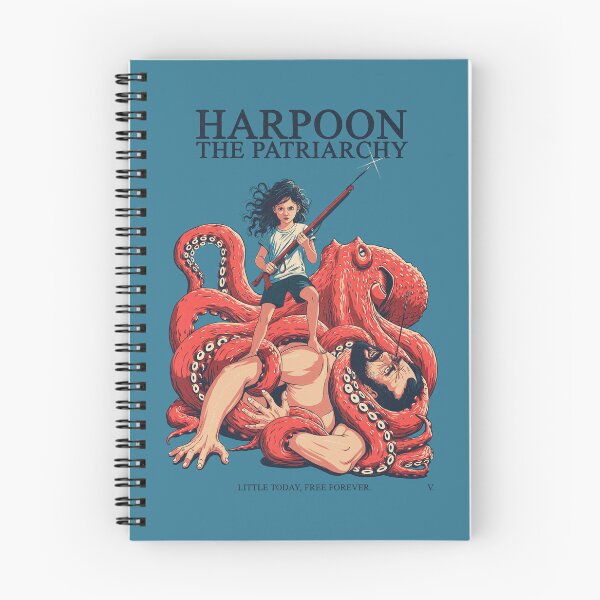 Item preview, Harpoon the Patriarchy designed and sold by SuperOctopus.