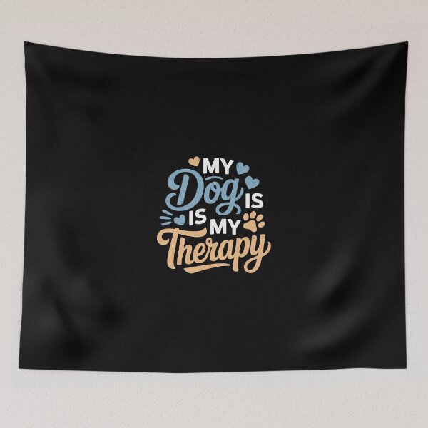 Item preview, My dog is my therapy designed and sold by jkrphoto.