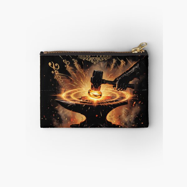 Item preview, Lord of the Rings The Forging of the Rings Poster designed and sold by Senpaiwaves.