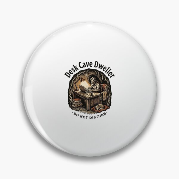 Item preview, Desk Cave Dweller Do Not Disturb Introvert Work From Home designed and sold by Fenay Designs.