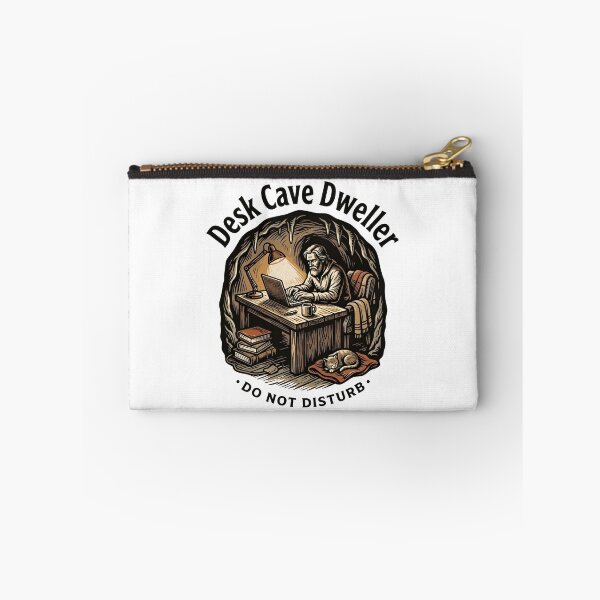 Item preview, Desk Cave Dweller Do Not Disturb Introvert Work From Home designed and sold by Fenay Designs.