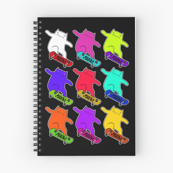 Item preview, Skateboard cats designed and sold by eri-morie.