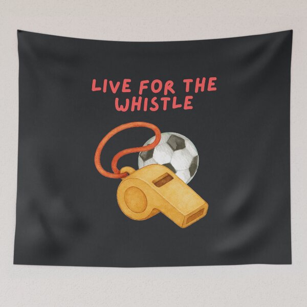 Item preview, Live for the Whistle Soccer Lover designed and sold by ZenReiArt.