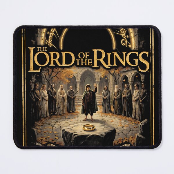 Item preview, Lord of the Rings I Will Take the Ring Poster designed and sold by Senpaiwaves.