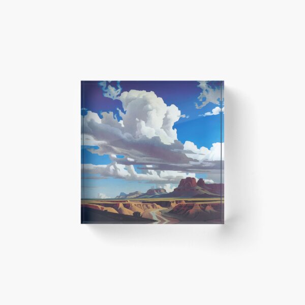 Item preview, Ed Mell (32) - Ed Mell: Master of Southwestern Landscapes and Contemporary Western Art designed and sold by Romero Britto.