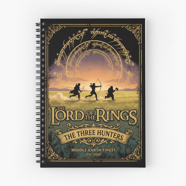 Item preview, Lord of the Rings The Three Hunters Poster designed and sold by Senpaiwaves.