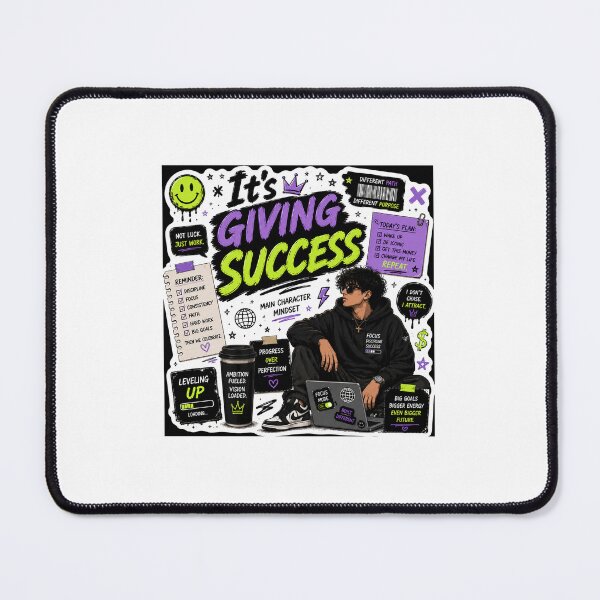 Item preview, It's Giving Success | Main Character Energy Sticker designed and sold by Ananyamalik12.