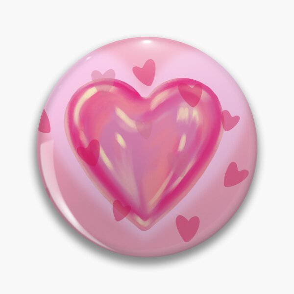 Item preview, Shiny 3D Pink Heart - Valentine & Coquette Aesthetic designed and sold by ranivibes008.