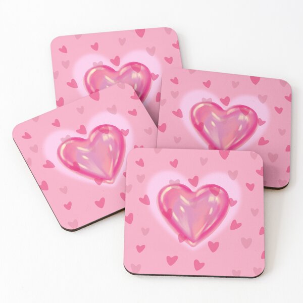 Item preview, Shiny 3D Pink Heart - Valentine & Coquette Aesthetic designed and sold by ranivibes008.