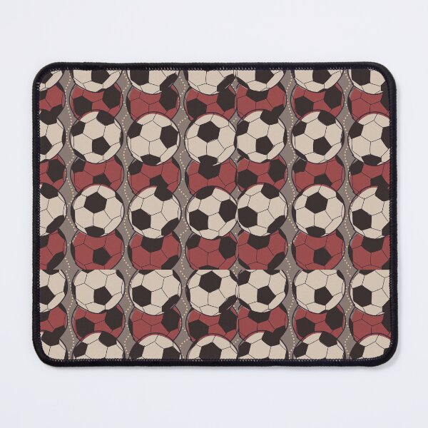 Item preview, Boho Soccer Ball Pattern - Earthy colored Football designed and sold by Boho Vibes Studio.
