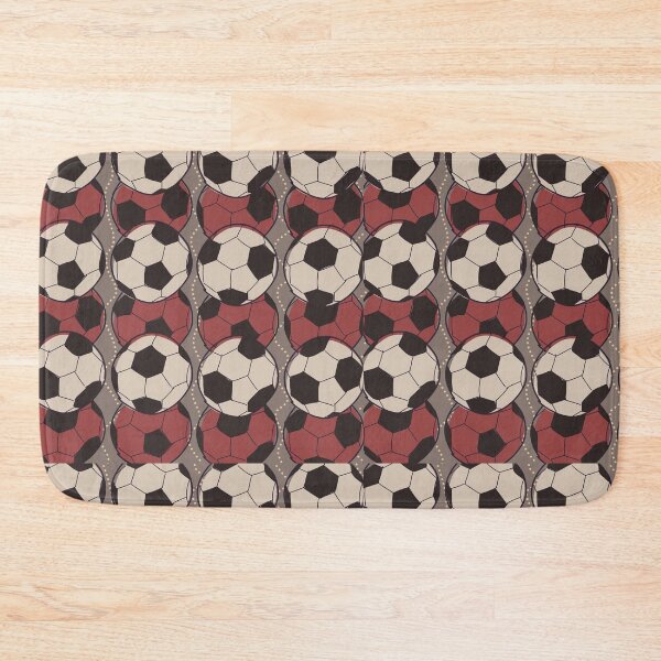 Item preview,  Boho Soccer Ball Pattern - Earthy colored Football  designed and sold by  Boho Vibes Studio.
