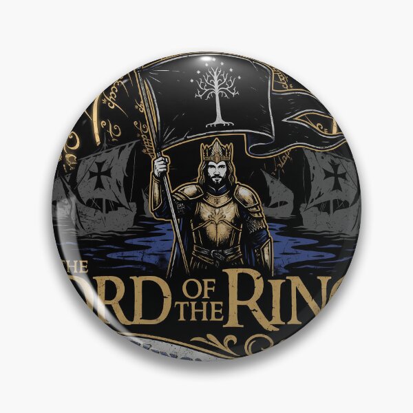 Item preview, Lord of the Rings The Kings Standard Poster designed and sold by Senpaiwaves.