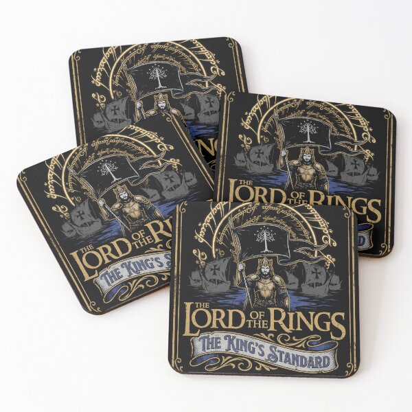 Item preview, Lord of the Rings The Kings Standard Poster designed and sold by Senpaiwaves.