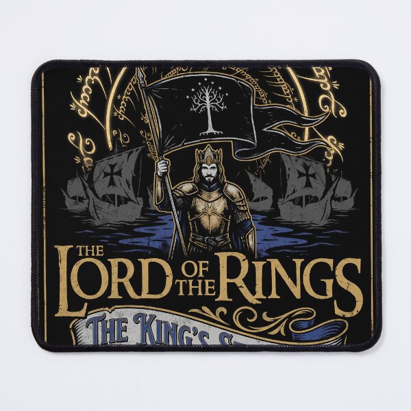 Item preview, Lord of the Rings The Kings Standard Poster designed and sold by Senpaiwaves.