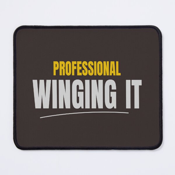 Item preview, Professional Winging It Funny Typography Design designed and sold by HeartAndArtShop.