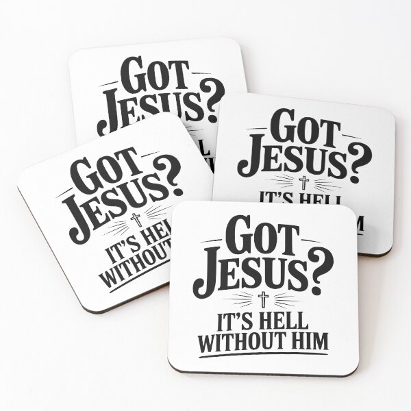 Item preview, Got Jesus? It's Hell Without Him designed and sold by Frank Ring.