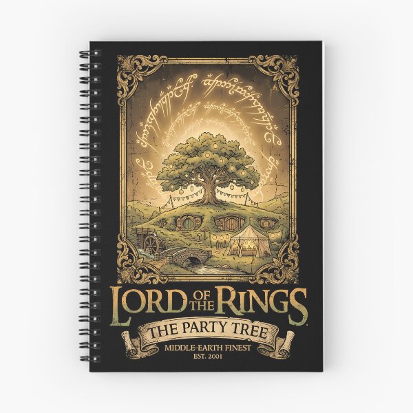 Item preview, Lord of the Rings The Party Tree Poster designed and sold by Senpaiwaves.
