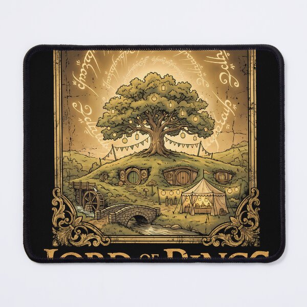 Item preview, Lord of the Rings The Party Tree Poster designed and sold by Senpaiwaves.