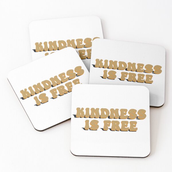 Item preview, Kindness if free gold designed and sold by Sticker32123.