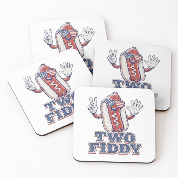 Item preview, Funny Two Fiddy Hot Dog Vintage American Flag Sunglasses BBQ designed and sold by haitrieuic96.