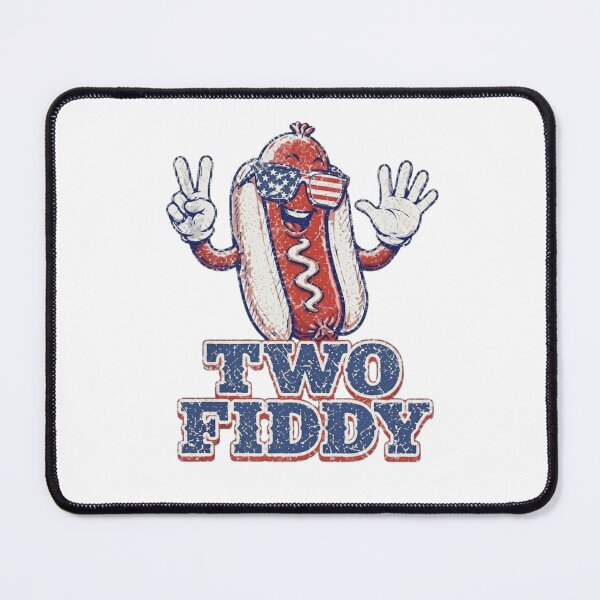 Item preview, Funny Two Fiddy Hot Dog Vintage American Flag Sunglasses BBQ designed and sold by haitrieuic96.