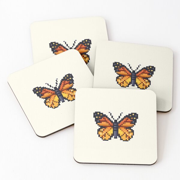 Item preview, Pixel Butterfly designed and sold by BeWow.Shop.