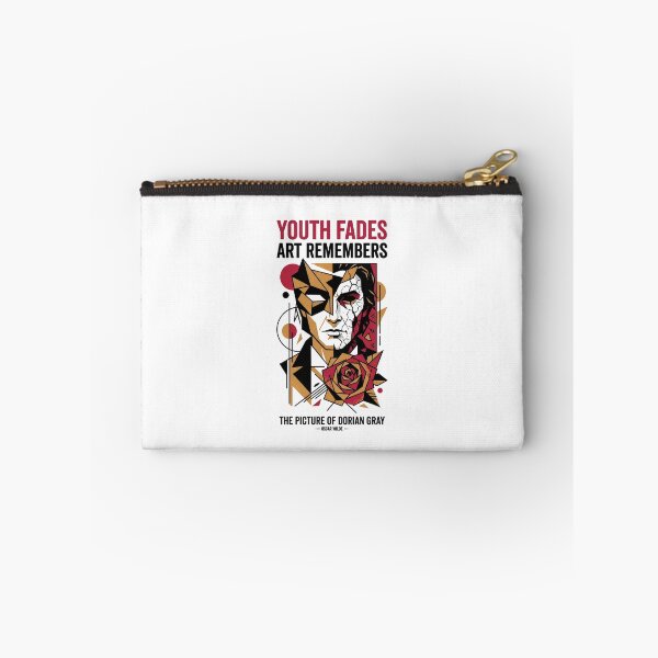 Item preview, Youth Fades Art Remembers Abstract Dorian Gray Geometric Rose designed and sold by Fenay Designs.