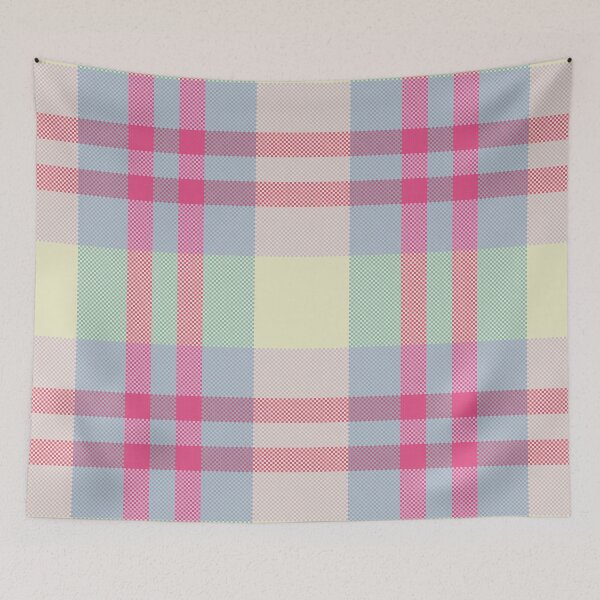 Item preview, Seamless Pastel Plaid Pattern in Soft Tones designed and sold by PowerAntShop.
