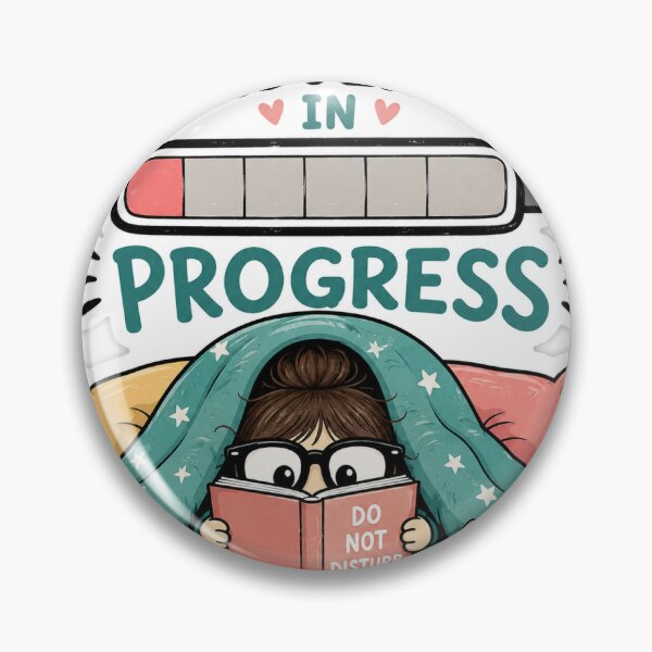 Item preview, Introverting in Progress Sticker | Funny Introvert Sticker with Low Battery Icon & Blanket Cartoon | Social Battery Humor designed and sold by joanwatson45.