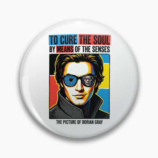 Item preview, To Cure The Soul By Means Of The Senses Dorian Gray Pop Art designed and sold by Fenay Designs.
