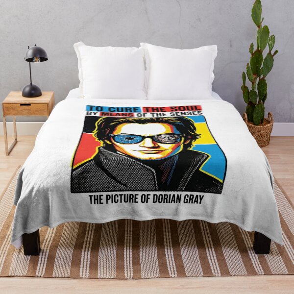 Item preview, To Cure The Soul By Means Of The Senses Dorian Gray Pop Art designed and sold by Fenay Designs.