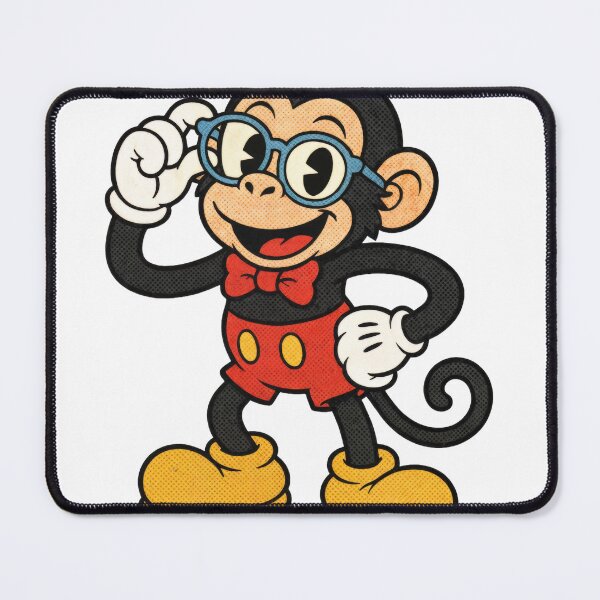 Item preview, Sticker - Decal - Playful Monkey in Classic Style designed and sold by ForeverPrintsOK.
