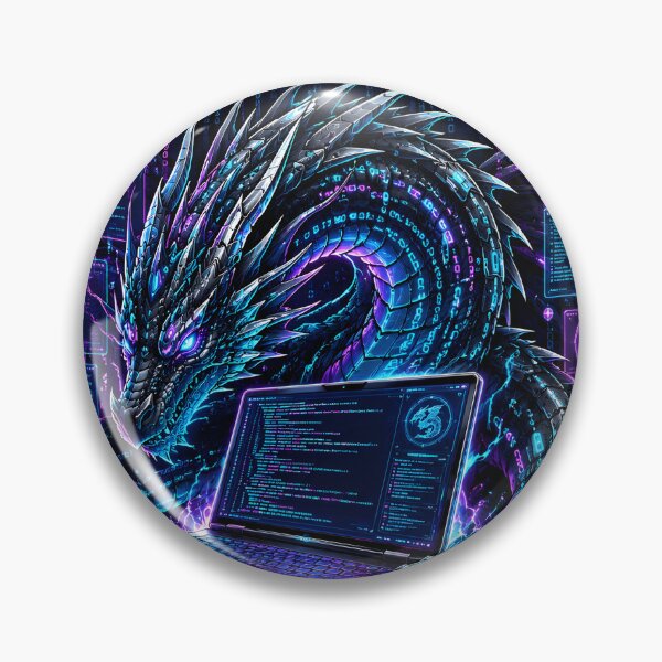 Item preview, Neon Code Dragon designed and sold by PenchalaPrabhas.
