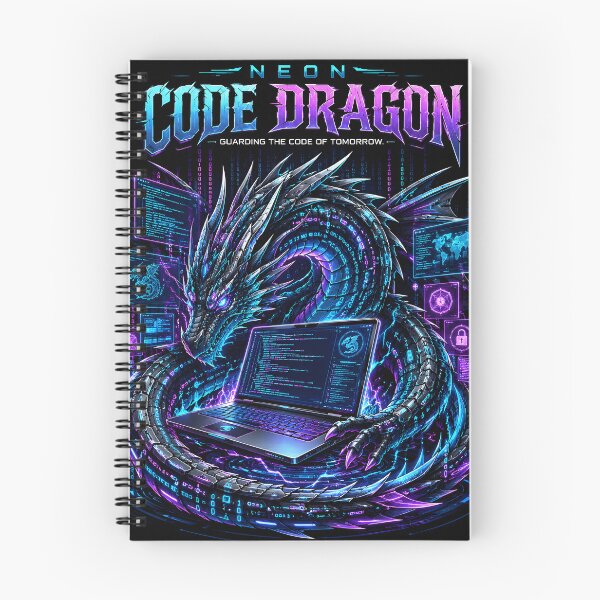 Item preview, Neon Code Dragon designed and sold by PenchalaPrabhas.