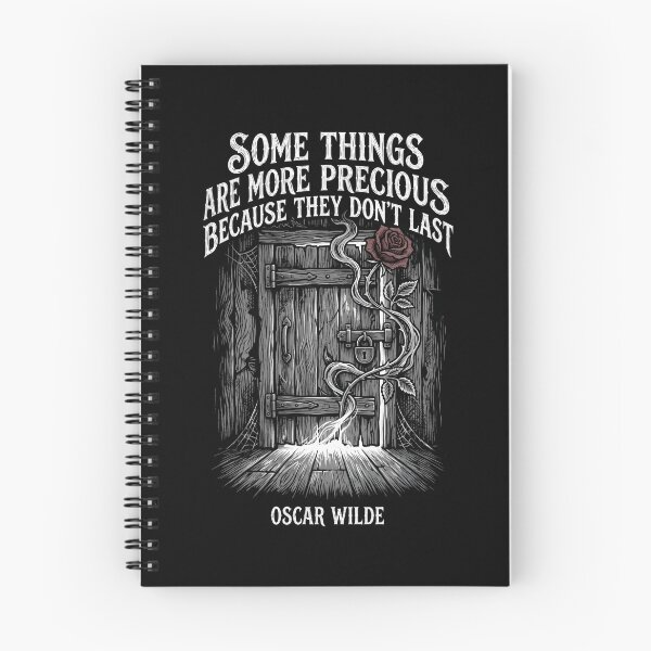 Item preview, Dorian Gray Some Things Are Precious Vintage Rose Door Oscar Wilde designed and sold by Fenay Designs.