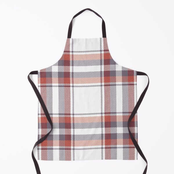 Item preview, Elegant Minimalist Red and Grey Plaid Pattern designed and sold by PowerAntShop.