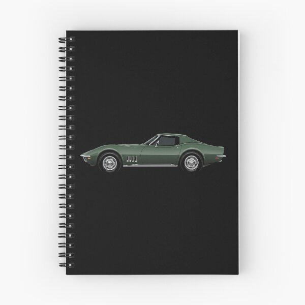 Item preview, C3 Stingray Side Profile Dark Green Classic Muscle Car designed and sold by Off-Road-Zone.