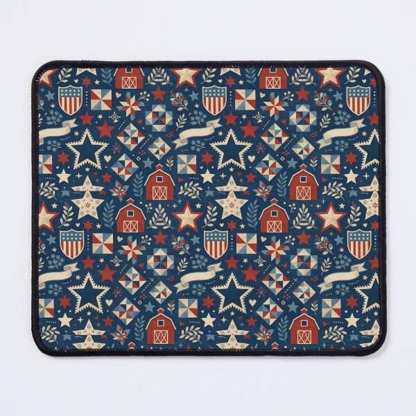 Item preview, Patriotic American Stars Barn Quilt Pattern designed and sold by Pioneer Spirit Market.