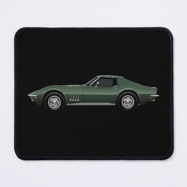 Item preview, C3 Stingray Side Profile Dark Green Classic Muscle Car designed and sold by Off-Road-Zone.