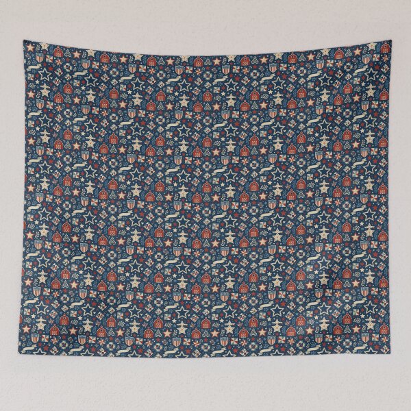 Item preview, Patriotic American Stars Barn Quilt Pattern designed and sold by Pioneer Spirit Market.