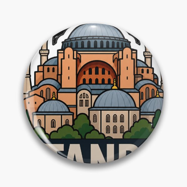 Item preview, Istanbul Travel Souvenir - Istanbul Turkey Illustration designed and sold by VisualArtsOasis.