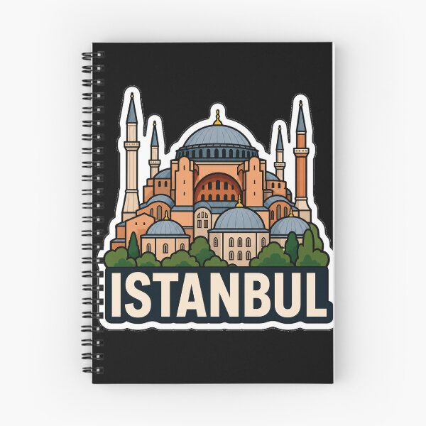 Item preview, Istanbul Travel Souvenir - Istanbul Turkey Illustration designed and sold by VisualArtsOasis.