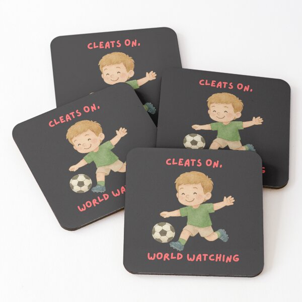 Item preview, Cleats On World Watching Soccer Love designed and sold by ZenReiArt.