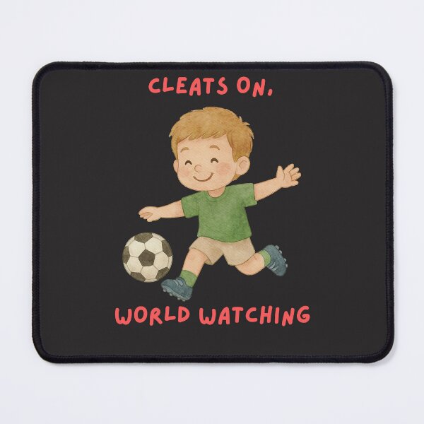 Item preview, Cleats On World Watching Soccer Love designed and sold by SpartanDStore.
