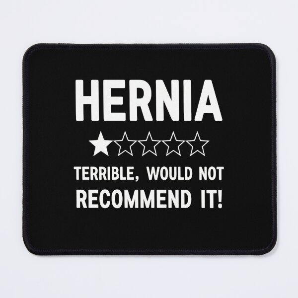 Item preview, Funny Hernia Surgery Recovery - Terrible 1 Star Review Parody designed and sold by haitrieuic96.