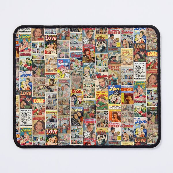Item preview, Vintage Romance Comics Collage designed and sold by PatchworkInk.