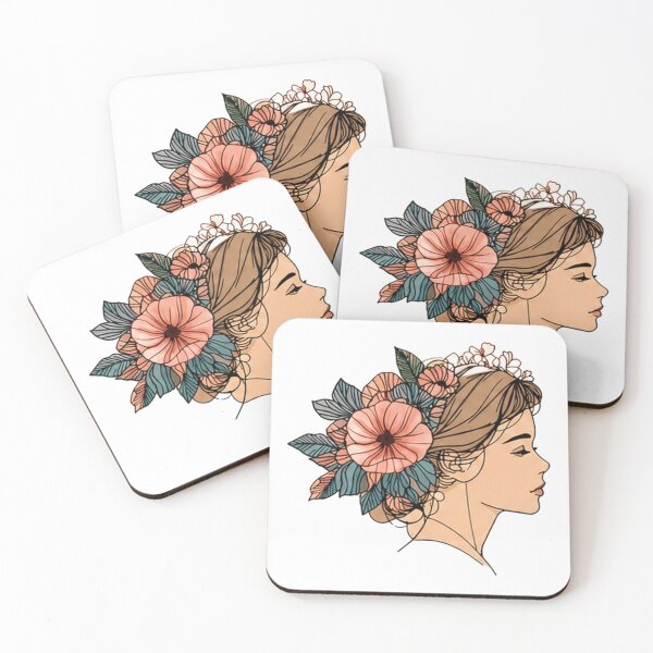 Item preview, Floral Woman Elegant designed and sold by Cathalvarado.