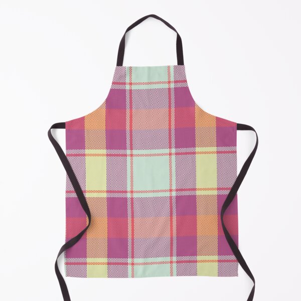 Item preview, Colorful Bright Plaid Tartan Fabric Pattern designed and sold by PowerAntShop.