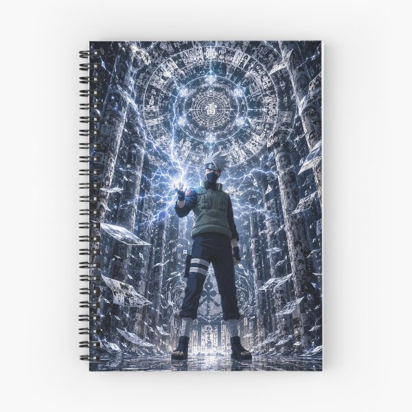 Item preview, Kakashi | Storm Sage of the Eternal Sky | Lightning Warrior Anime-Inspired Fantasy Art designed and sold by Dyan4.
